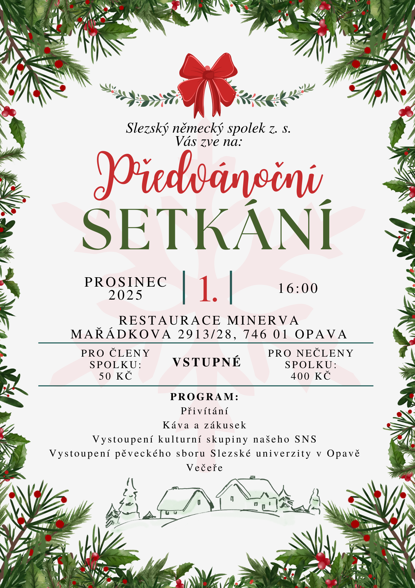 Předvánoční setkání 2025