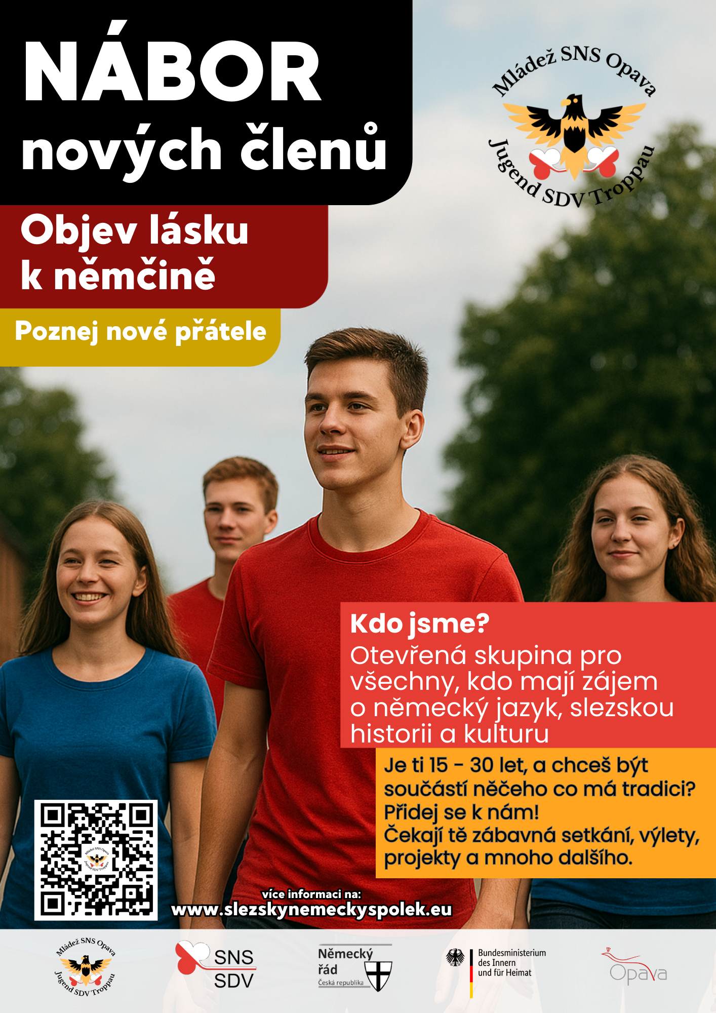 Mládež SNS Opava hledá nové členy. Přidej se i ty!