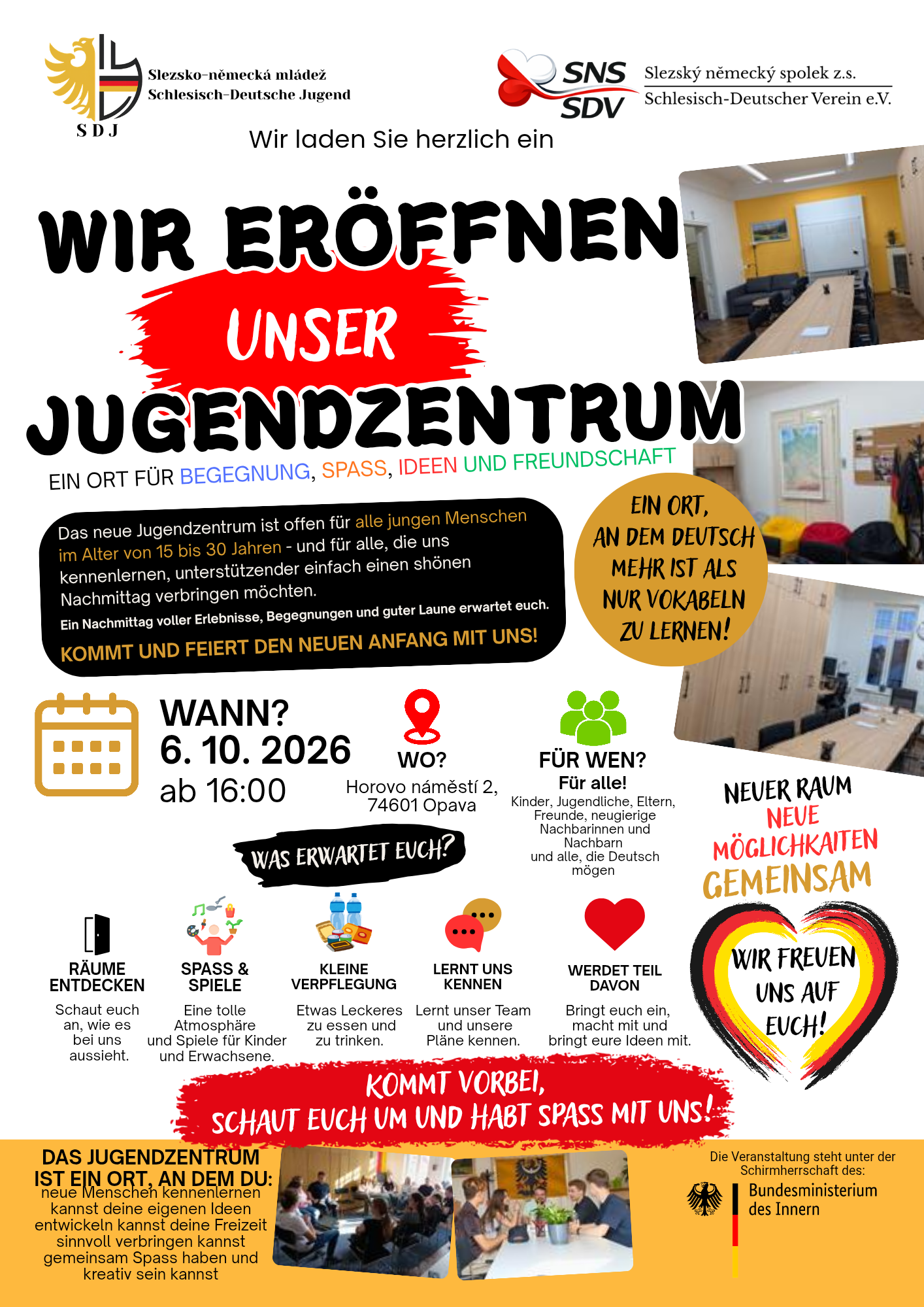 JUGENDZENTRUM Eröffnung
